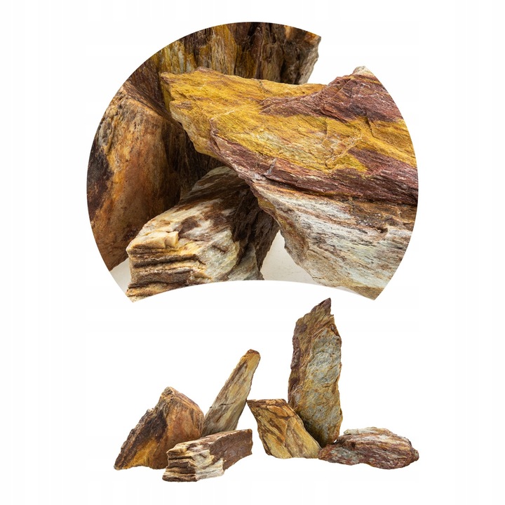 Piatra acvariu sist colorat 1 kg