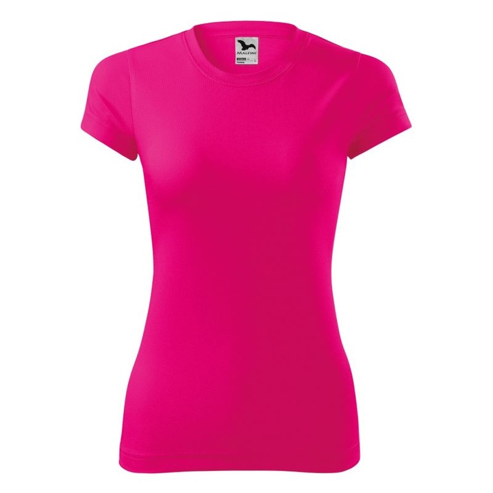 Tricou sport ADLER Fantasy W, roz, poliester, maneci scurte, 2XL INTL