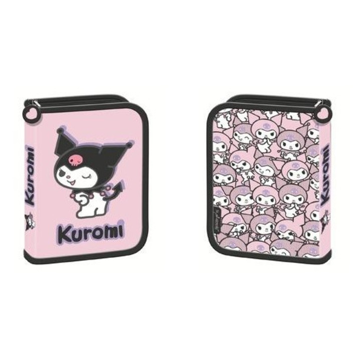 Несесер с две отделения Kuromi, розов, ST-MAJEWSKI