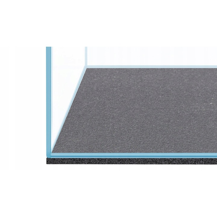 Covoraș suport pentru acvariu, TD Stones, polietilenă, 6 mm, 100x60 cm, culoare închisă