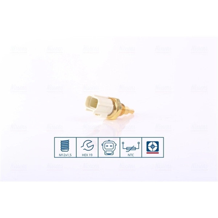 NISSENS 207098 Hűtőfolyadék hőmérséklet érzékelő Citroen C1, Daihatsu Charade, Lexus CT, ES