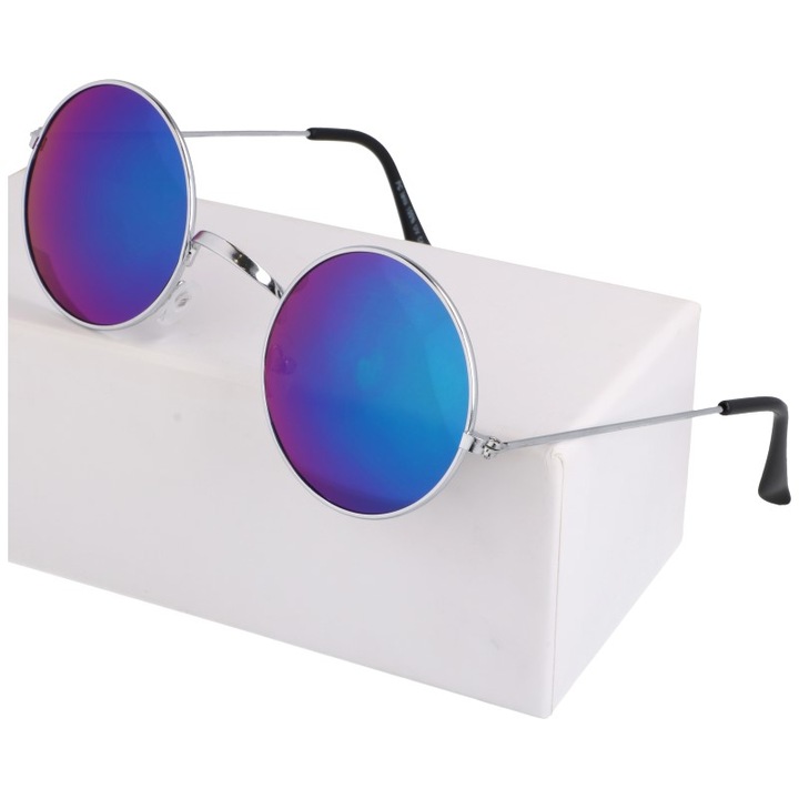 Moramo JOHN női napszemüveg, tükrös lencsék, fém konstrukció, UV400 szűrő, méretek 21x137x47mm