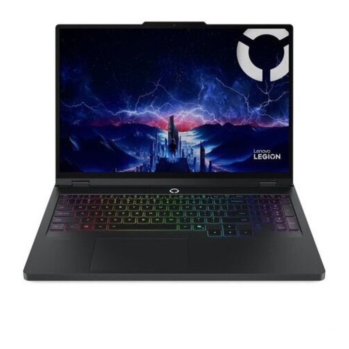 Laptop Lenovo Legion 5 Pro, 16'', OLED WQXGA, 32GB RAM, 1TB SSD, NVIDIA GeForce RTX 5060 8GB, negru