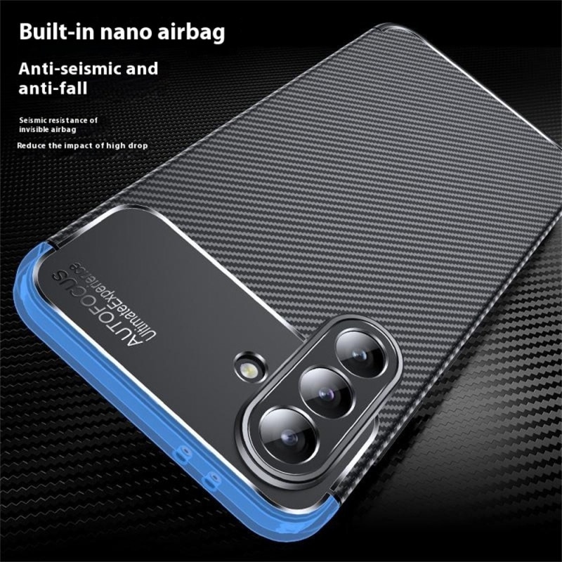 Husa Alc Mobile auto focus carbon compatibila cu Samsung Galaxy A57