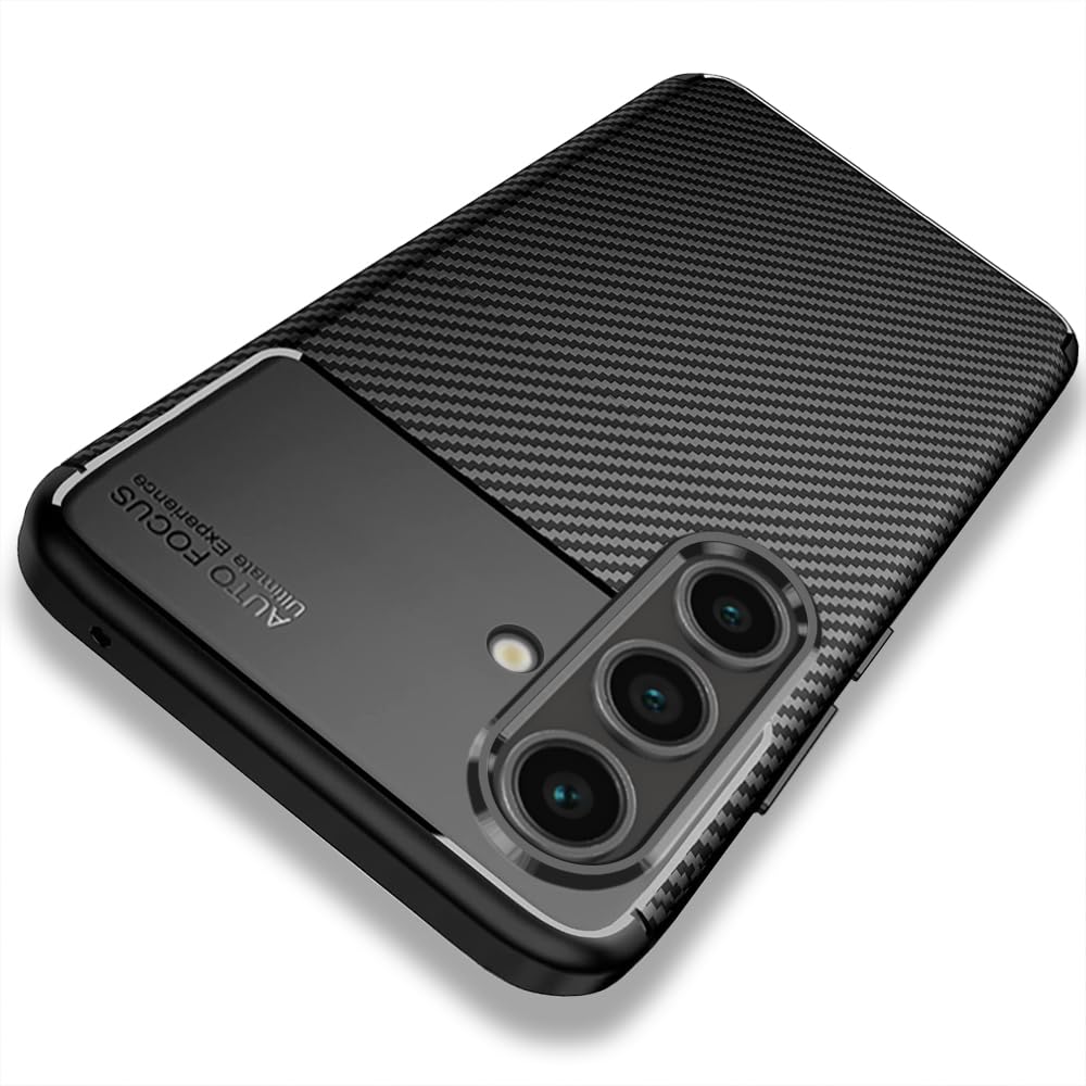 Husa Alc Mobile auto focus carbon compatibila cu Samsung Galaxy A57