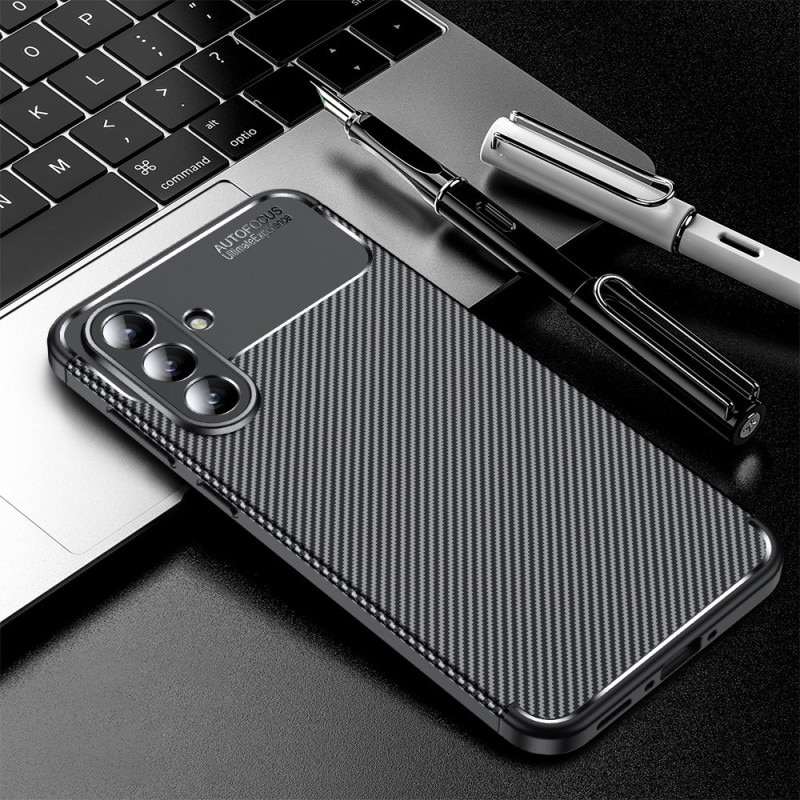 Husa Alc Mobile auto focus carbon compatibila cu Samsung Galaxy A57