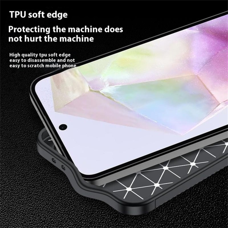 Husa Alc Mobile auto focus carbon compatibila cu Samsung Galaxy A57