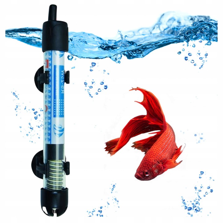 Incalzitor acvariu 100W cu termostat pentru 50-80L