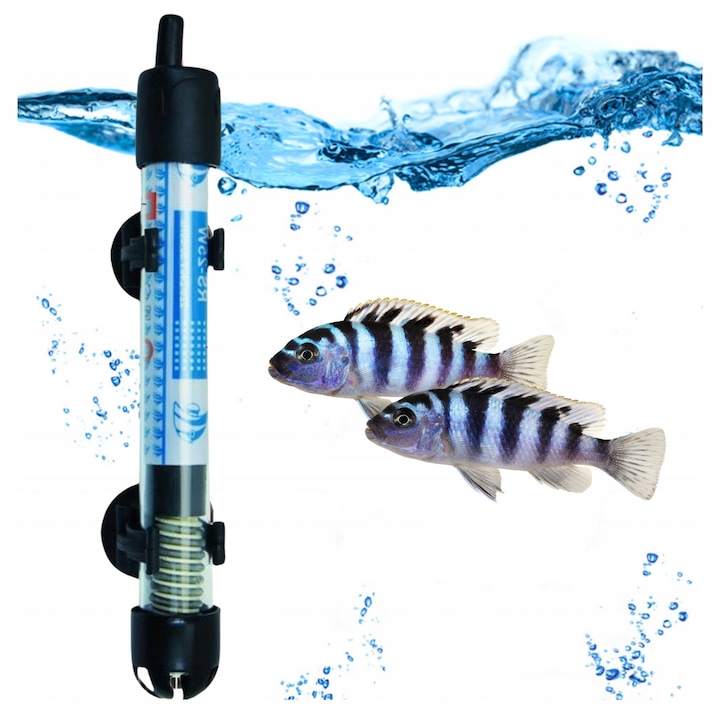 Incalzitor acvariu 50W cu termostat pentru 20-80 L