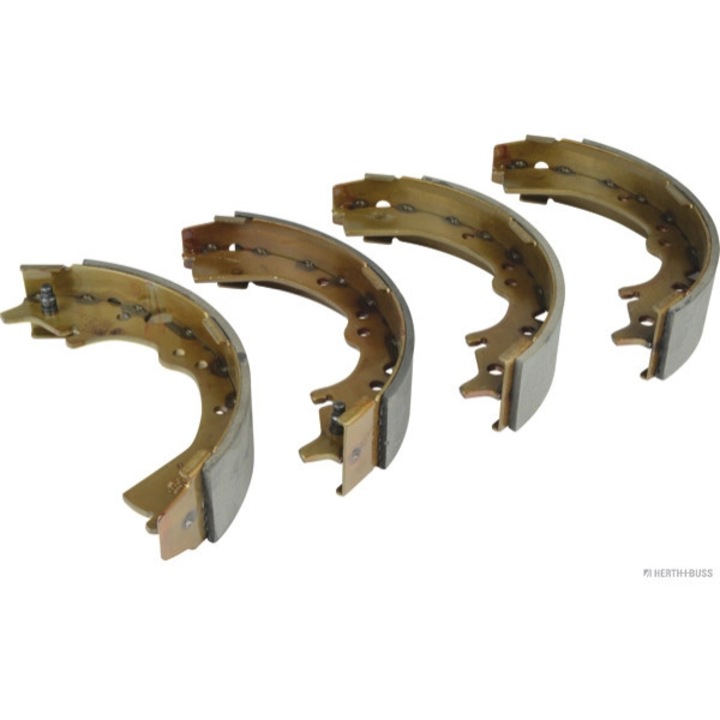 Fékpofa készlet HERTH+BUSS JAKOPARTS Toyota 4 Runner, Dyna 100, Dyna 150, Hiace 2, Hilux 3, Hiace 3, 4x4