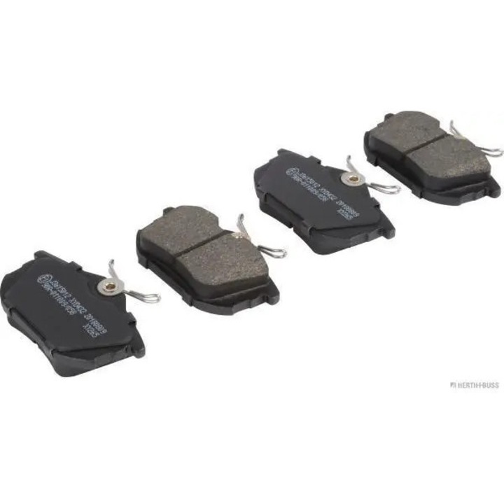Fékbetét készlet HERTH+BUSS JAKOPARTS J3615012, kompatibilis Mitsubishi Carisma/Colt/Space Star/Smart Forfour/Volvo S40/V40 modellekhez