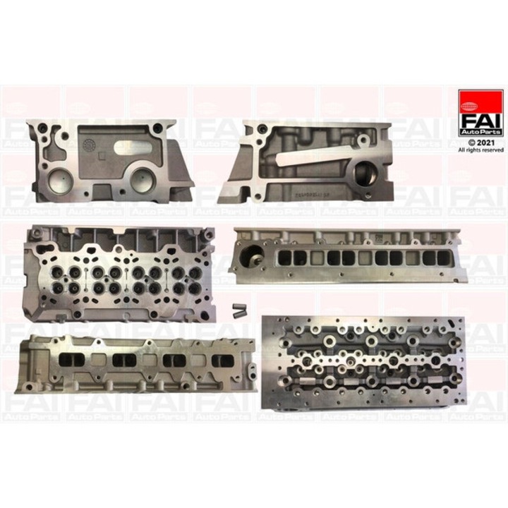 Цилиндрова глава FAI AUTOPARTS Bch126, за Fiat Ducato и Iveco Daily, дизел, 2.3, одобрена от RAR
