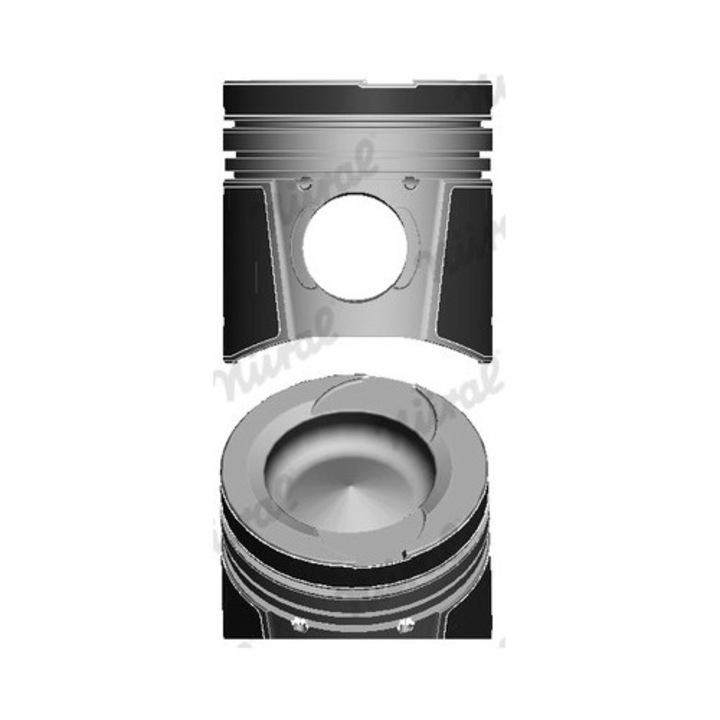 Dugattyú NÜRAL 87-124500-00 12.8 dízel, engedélyezett, MAN E2000/F2000/Hocl/LionS/NL Neoplan Starliner modellekhez