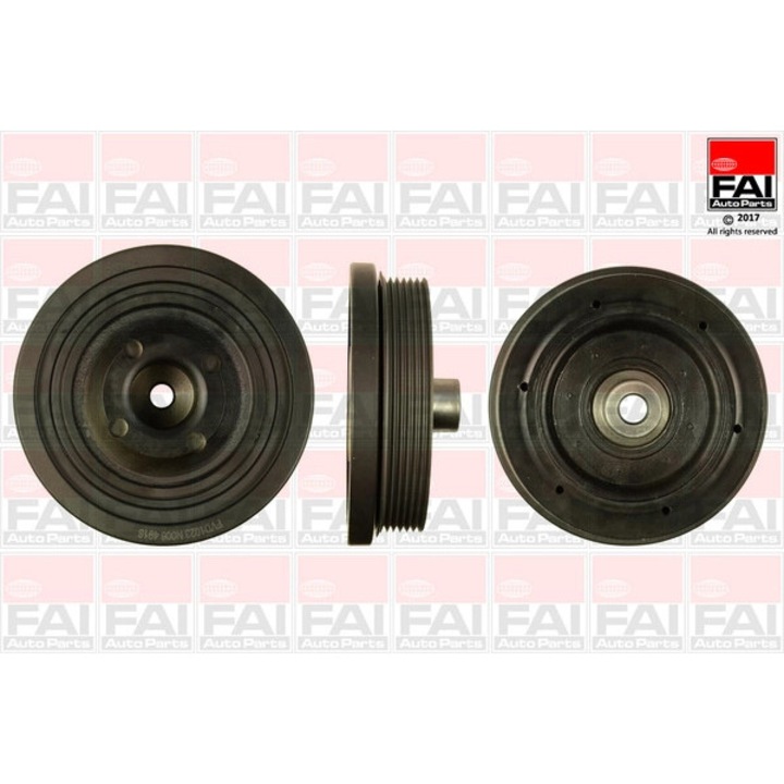 FAI AUTOPARTS Fvd1023 főtengely ékszíjtárcsa, Ford Focus 1/Galaxy 2/Mondeo 4/S-Max/Tourneo Connect/Transit Connect modellekhez