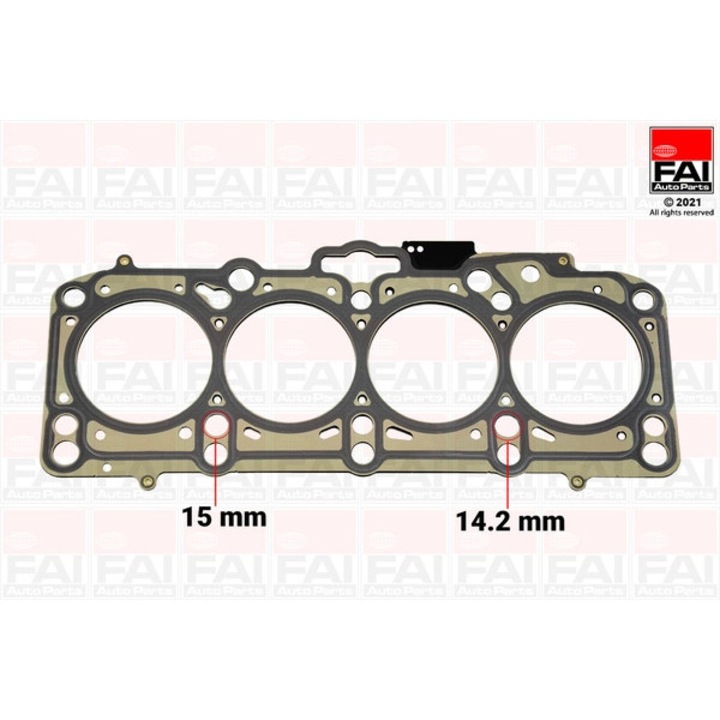 Hengerfejtömítés FAI AUTOPARTS Hg1012A, kompatibilis Audi A3/A4, Ford Galaxy, Seat Alhambra, 1.9 dízel