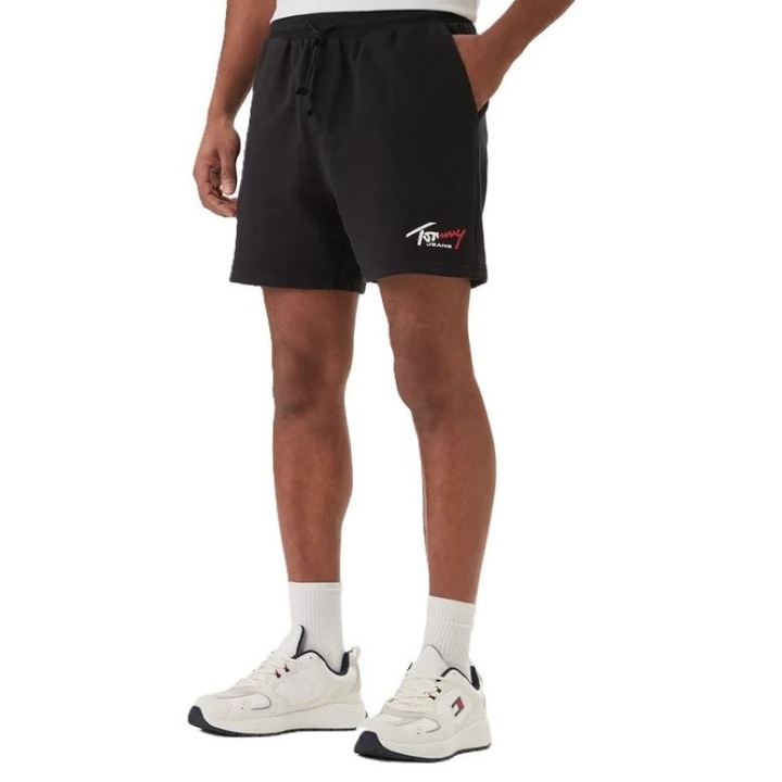 Sort Tommy Hilfiger TJM SIGNATURE BEACH SHORT-DM0DM23017-BDS