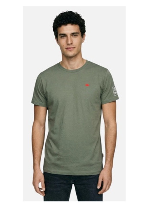 Tricou Lee Cooper, 100% bumbac, Kaki