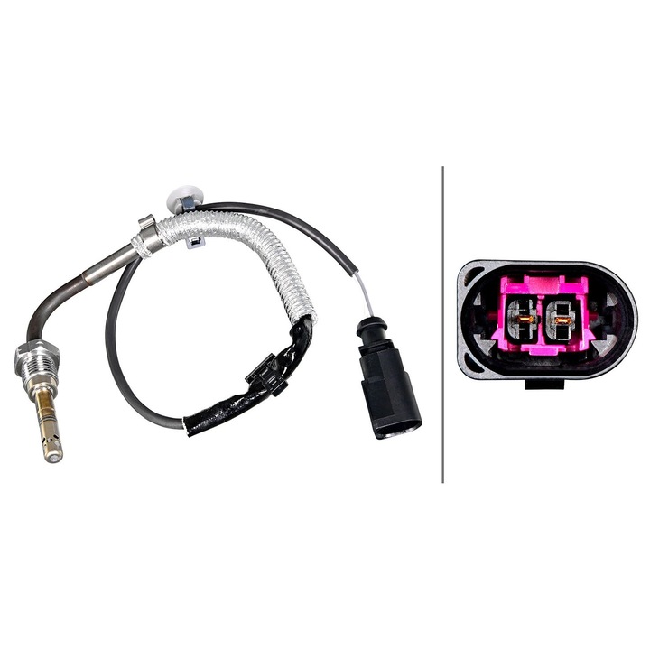 Hella 6Pt010376-981 kipufogógáz hőmérséklet-érzékelő, Audi A6/A7/Q5-höz kompatibilis