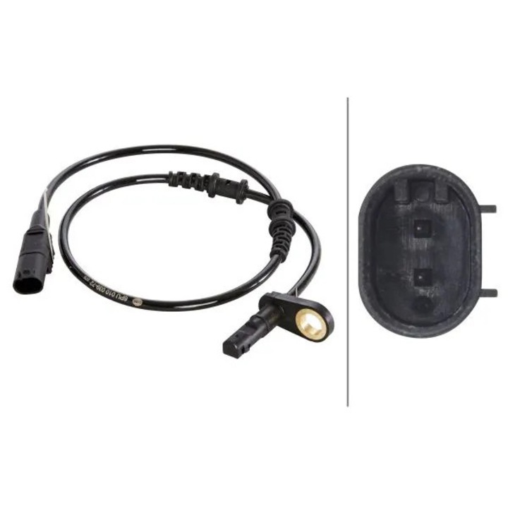 Hella 6Pu010039-721 első kerékfordulatszám érzékelő Mercedes-Benz CLS/E-osztály/E-osztály T-modell/SL modellekhez