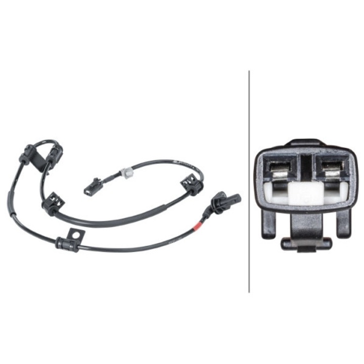 Hella 6Pu012679-701 sebességérzékelő Hyundai Ix35-höz