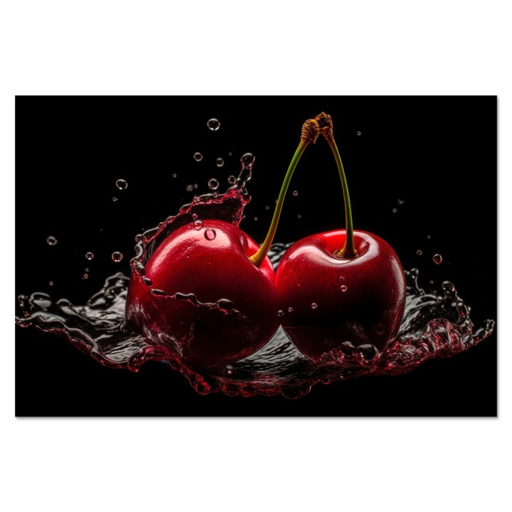 Protectie perete bucatarie, Protectie aragaz, Aluminiu, Termorezistent, Rosu 70x50 cm