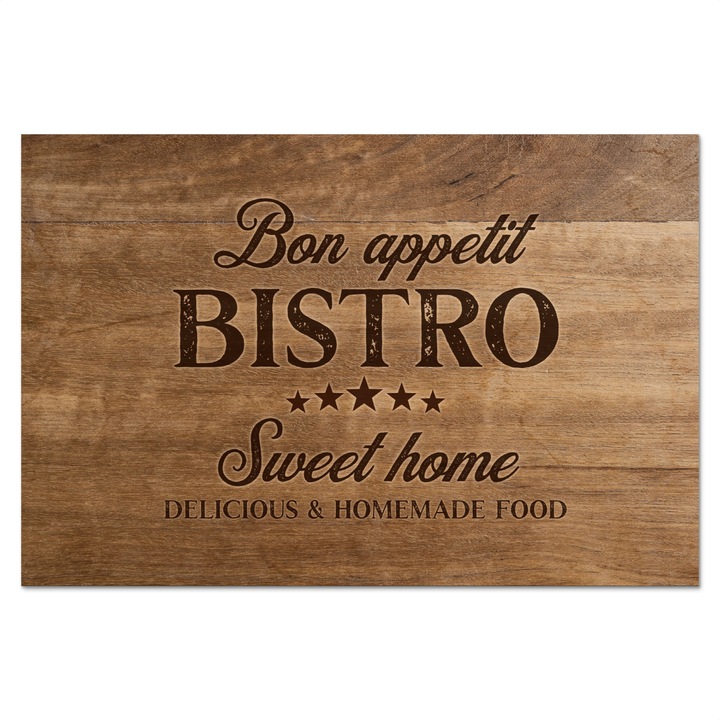 Protectie perete bucatarie, Protectie aragaz, Aluminiu, Termorezistent, Maro 90x60 cm