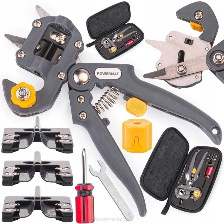 Foarfeca de gradinarit, Luka, PM-SDO-310BT, 210cm, 3x10mm, Sk-5, set complet