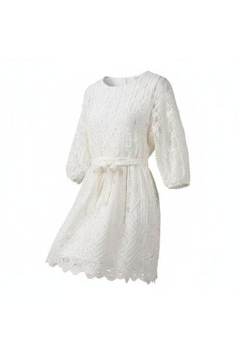 Rochie Desigual 22SWVW80, Alb, M