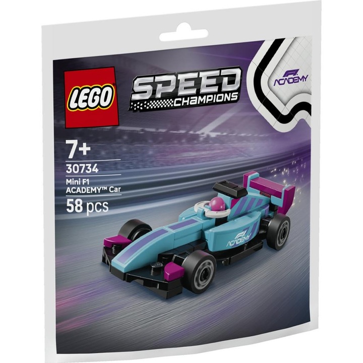 LEGO, LEGO Speed Champions - Minimasina F1 ACADEMY - 30734