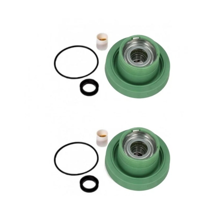 Set rulmenți flanșă stânga, dreapta pentru mașină de spălat Electrolux, Aeg, Zanussi, Privileg, echivalent 4071430971, 4071430963, 17mm