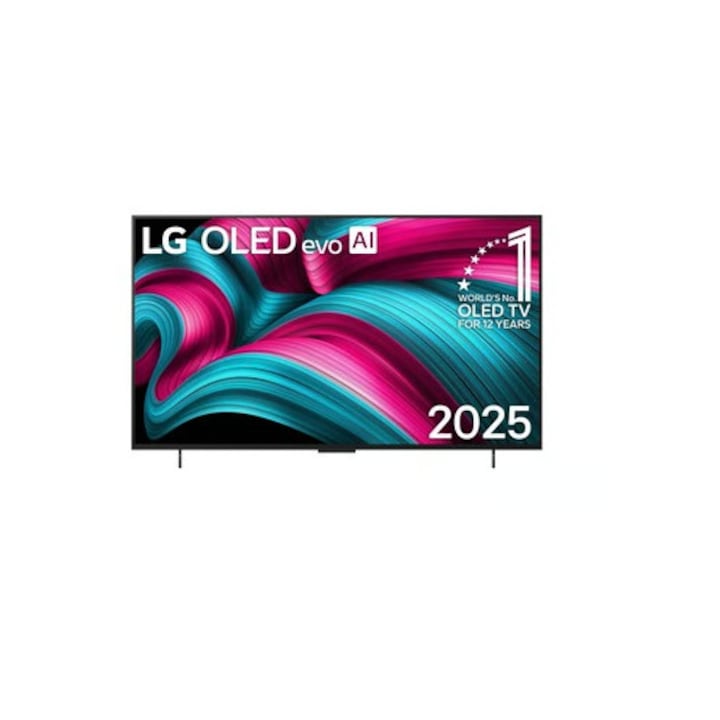 Televizor OLED LG OLED42C58LA, 106 cm, 4K UHD, HDR, Smart TV, control vocal, 120 Hz