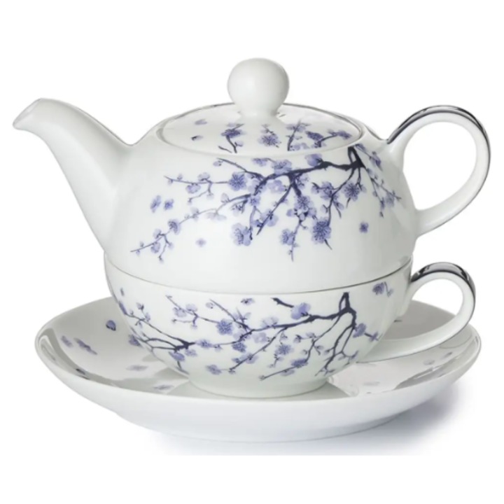 Tea for One - Yama, Alb, Portelan, 200 ml