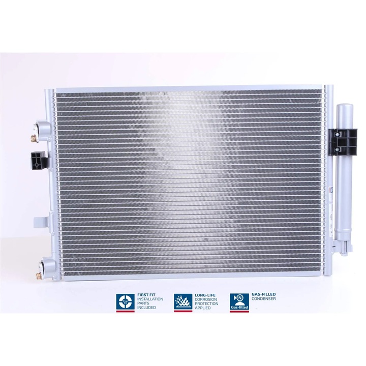 NISSENS 940182 klíma hűtő, Ford C-Max, C-Max 2, RAR engedélyezett, 1.6 benzin/dízel