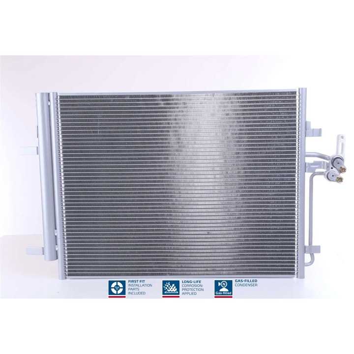 NISSENS 940043 klímaradiátor, Ford Galaxy 2/S-Max/Mondeo 4/Land Rover Discovery Sport/Freelander 2, 2x benzin/dízel