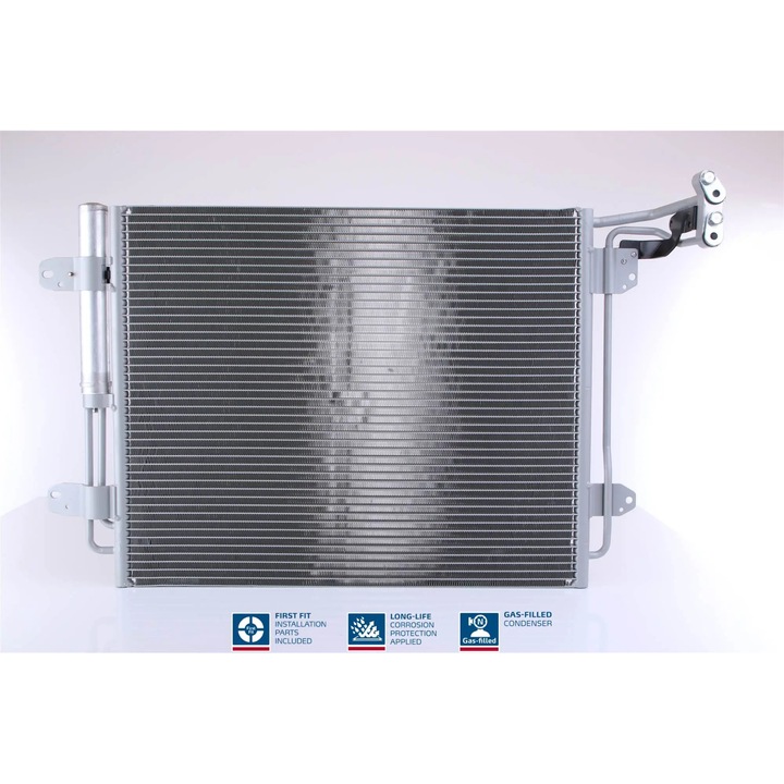 NISSENS klímahűtő VW Tiguan 2010-2018, homologizált, RAR tanúsítvánnyal