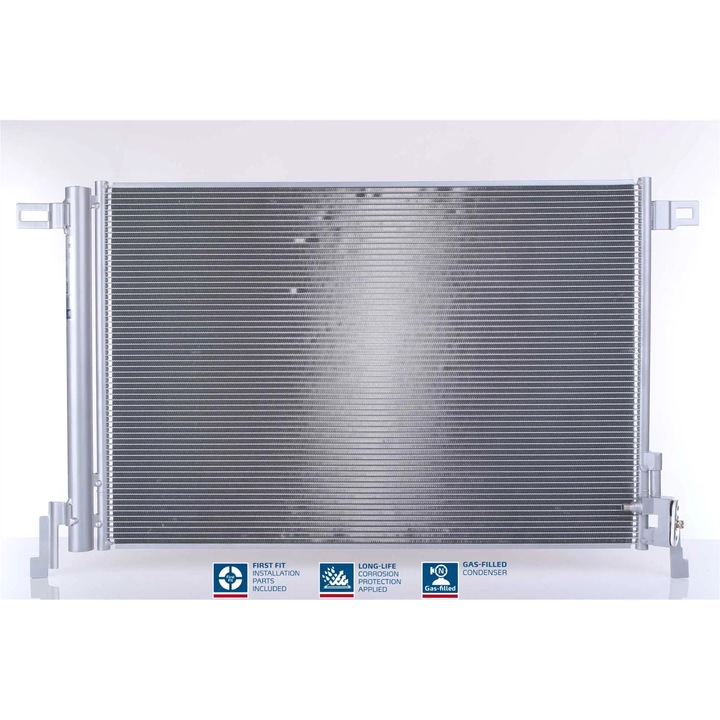 NISSENS 941209 Porsche Cayenne klímahűtő, RAR tanúsítvánnyal, 2,9-4,0L