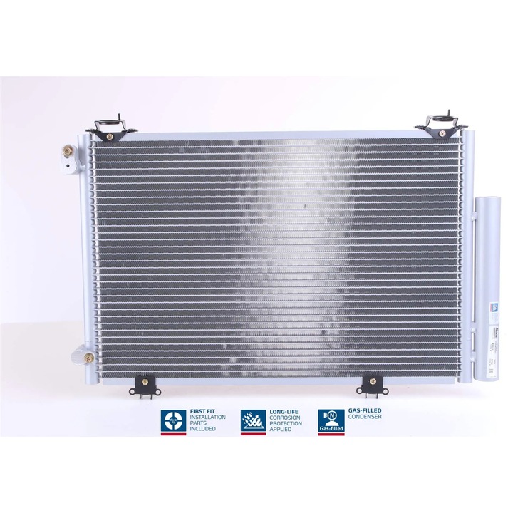 NISSENS 94581 klímaradiátor Toyota Echo/Yaris/Yaris Verso modellekhez, RAR által jóváhagyott, számlával és garanciával