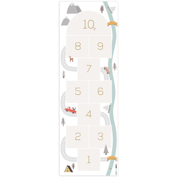 Salteluta de joaca Crem 90x270 cm