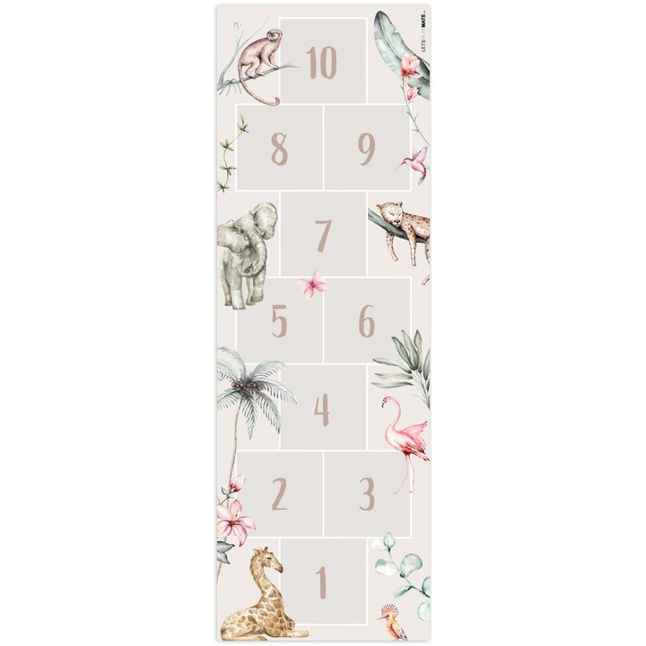 Salteluta de joaca Bej 90x270 cm