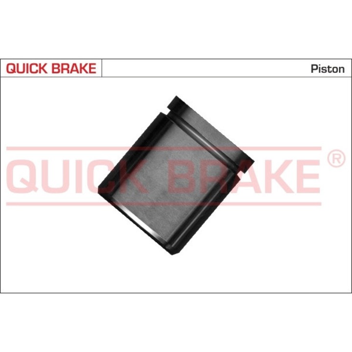 QUICK BRAKE 185163K féknyereg dugattyú, Audi/Seat kompatibilis, 2 jellemző, fekete szín, méretek 10x15x22cm