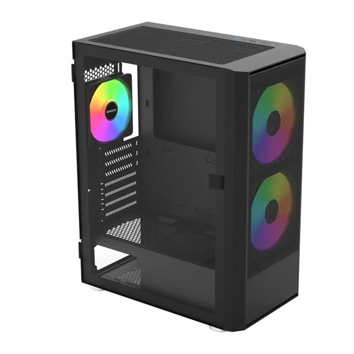 Carcasa PC ATX Montech X2 Plus Black