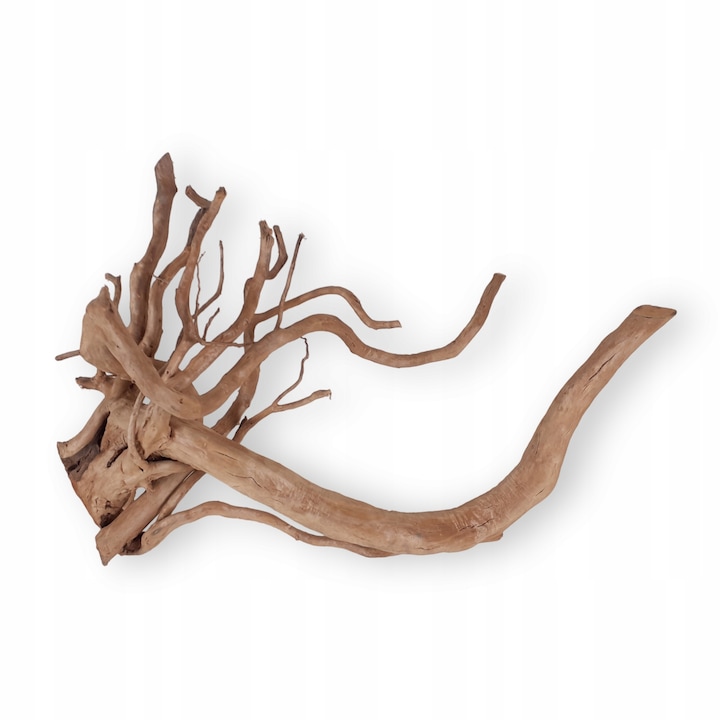 Radacina decorativa Red Moor 90x60 cm, lemn natural brun inchis