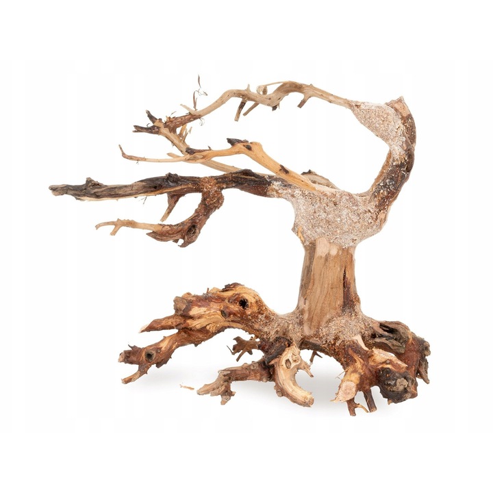 Decor acvariu Bonsai realist, rezistent 20×15 cm