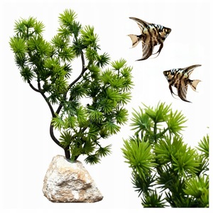 Decoruri si plante artificiale acvarii