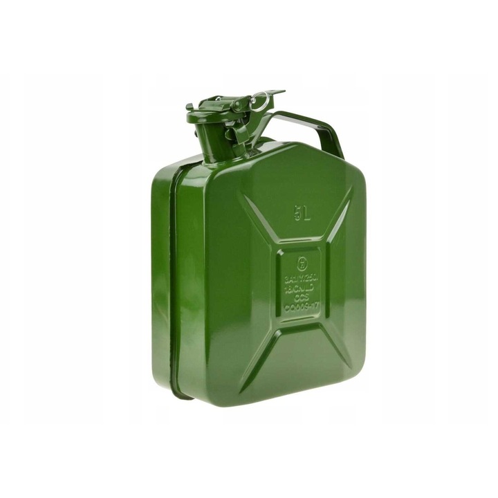Canistra metalica 5L cu lejek, Luka, 320x240x115mm, rezistent la benzina