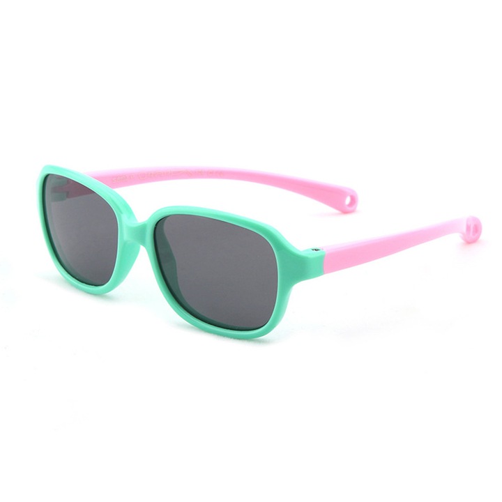 Sunglasses Polarised (8192-C1) - for Babies - Green / Pink