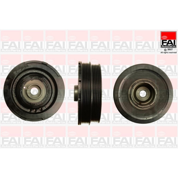 Szíjtárcsa, FAI AUTOPARTS, Főtengely FVD1027, kompatibilis BMW 3/5, jóváhagyott, garanciával