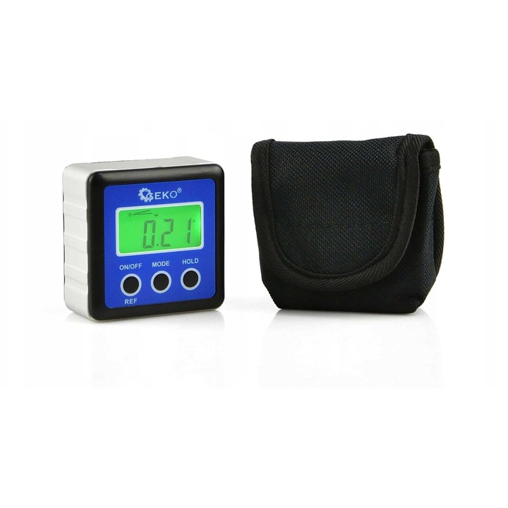 Nivela digitala, Luka, katomierz, functie HOLD, functie REF, 3V, 0-40°C