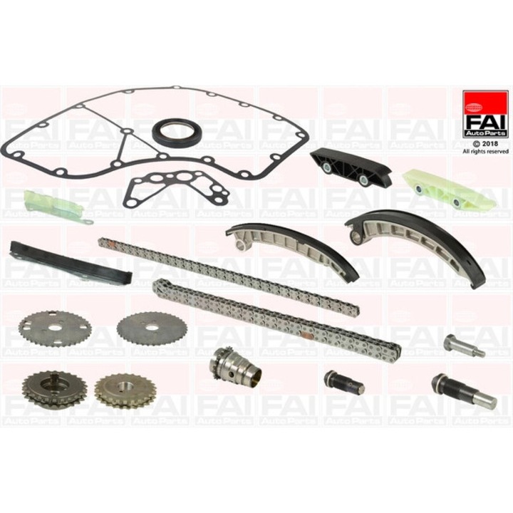 Lant distributie, FAI AUTOPARTS, Tck194Lc, compatibil cu Citroen Jumper 2, Fiat Ducato, Iveco Daily, 3.0 diesel