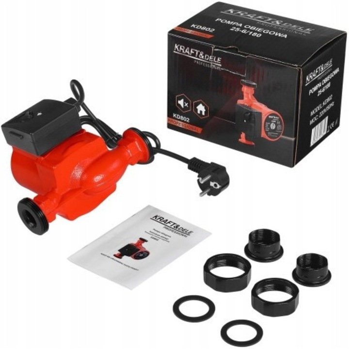 Pompa apa 25-6/180, 40 dB(A), 58 l/min